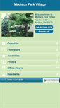 Mobile Screenshot of livemadisonparkvillage.com